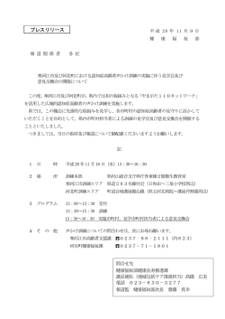 プレスリリース (PDF documentファイル サイズ： 125Kb)