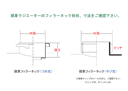 ラジエーターキャップテスター用 アダプター現車確認箇所（PDF）