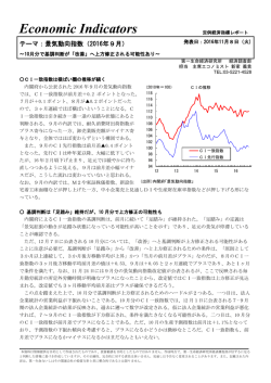 Economic Indicators 定例経済指標レポート