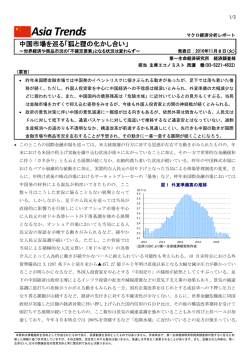Economic Indicators 定例経済指標レポート