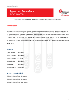 クイックマニュアル (和文)