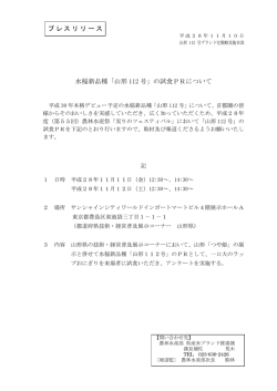 プレスリリース資料 (PDF documentファイル サイズ： 43Kb)