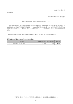 ファンド名 基準価額（円） 前日比（円） 騰落率 i-mizuho