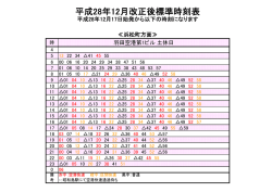 土休日 羽田空港第1ビル駅標準時刻表（浜松町方面）