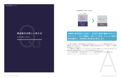 資本配分の新しい考え方 - Mitsubishi Corporation