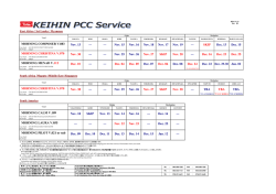 スケジュール - ケイヒン株式会社