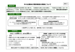 中  企業向け表彰制度の実施について