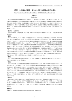 （感想）生田緑地の野鳥 第 1 次～第 7 次調査の自然の変化