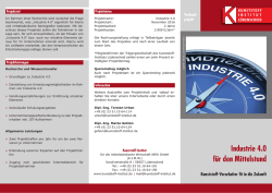 Industrie 4.0 f&uuml;r den Mittelstand - Kunststoff