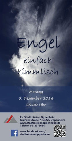 Ev. Stadtmission Oppenheim - Evangelische Stadtmission Oppenheim