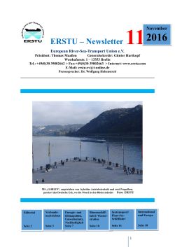 ERSTU – Newsletter 11