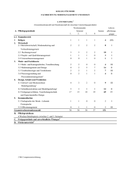 Stundentafel