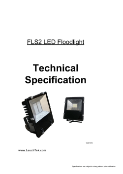 FLS2 LED Floodlight