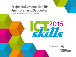 Projektdokumentation ICTskills2016