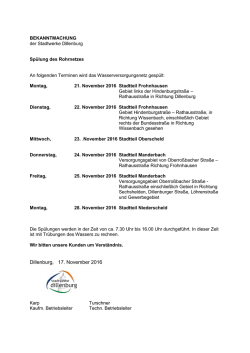 Dillenburg, 17. November 2016