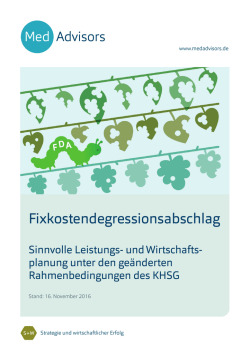 Fixkostendegressionsabschlag