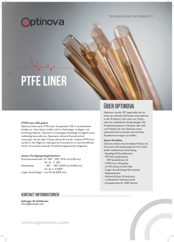 PTFE liner
