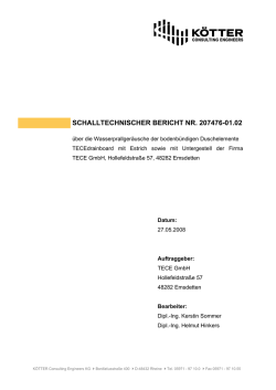 schalltechnischer bericht nr. 207476-01.02