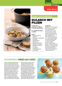 gulasch mit pilzen