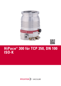 HiPace® 300 für TCP 350, DN 100 ISO-K