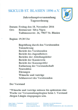 Infos - Skiclub St. Blasien