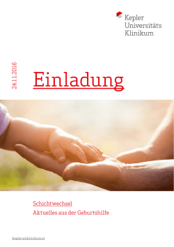Einladung - Akh Linz