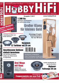 Gro&szlig;er Klang f&uuml;r kleines Geld