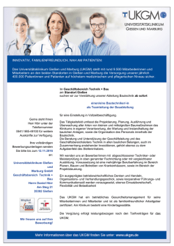 INNOVATIV, FAMILIENFREUNDLICH, NAH AM PATIENTEN: Das