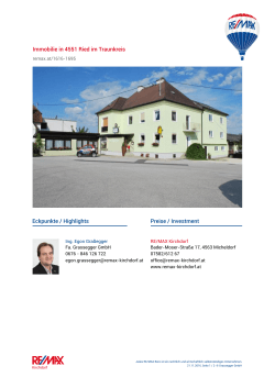 Immobilie in Ried im Traunkreis Oberösterreich