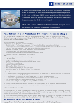 Ausschreibung