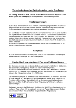 Informationen zur Anreise