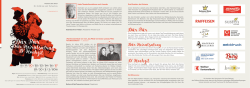 Dri Sch&auml;rza vam Tschechov Liebe Theaterfreundinnen und
