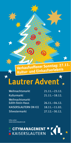 Lautrer Advent - Kaiserslautern
