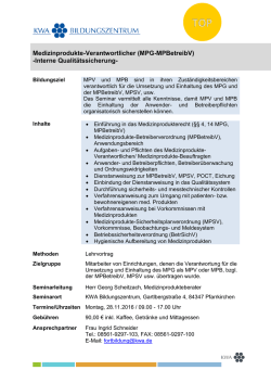 Infoblatt zum