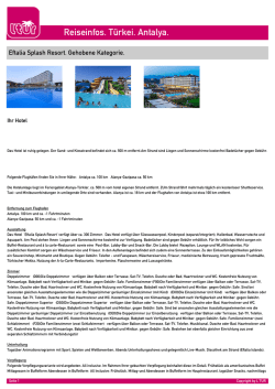 Eftalia Splash Resort