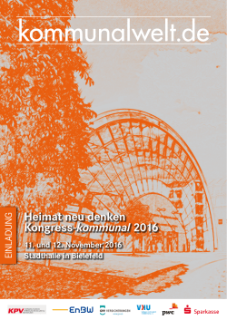 G Heimat neu denken Kongress