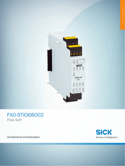 Flexi Soft FX0-STIO68002, Online-Datenblatt