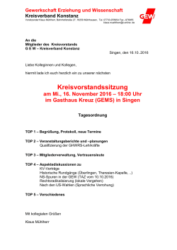 Gewerkschaft Erziehung und Wissenschaft Kreisverband Konstanz