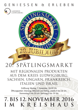 Plakat 2016 - Landkreis Ludwigsburg