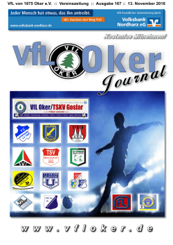 Journal - VfL Oker