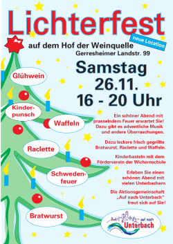 Lichterfest Plakat neu 2016