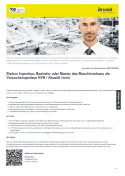 Diplom Ingenieur, Bachelor oder Master des