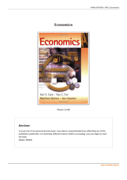 Book // Economics