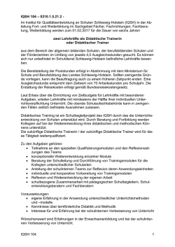 IQSH - Schleswig