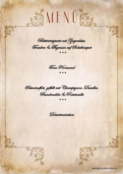 Herunterladen - Erlebnis Dinner