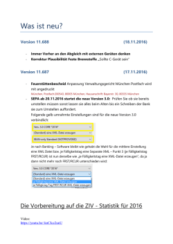 Was ist neu? - Fertl EDV Systeme GmbH