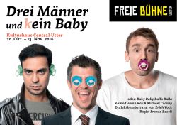 Drei M&auml;nner und kein Baby