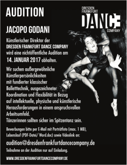 audition - Dresden Frankfurt Dance Company