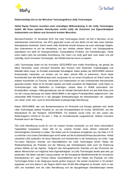 Heliad beteiligt sich an der Münchner Technologiefirma Libify