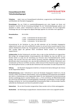 Teilnahmebedingungen als PDF